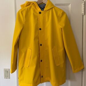 Polo Ralph Lauren Girls Yellow Raincoat size L (12/14)